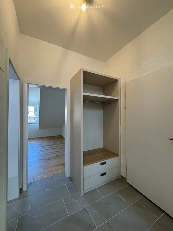 Living in the old town, renovated 3.5-room maisonette apartment with terrace