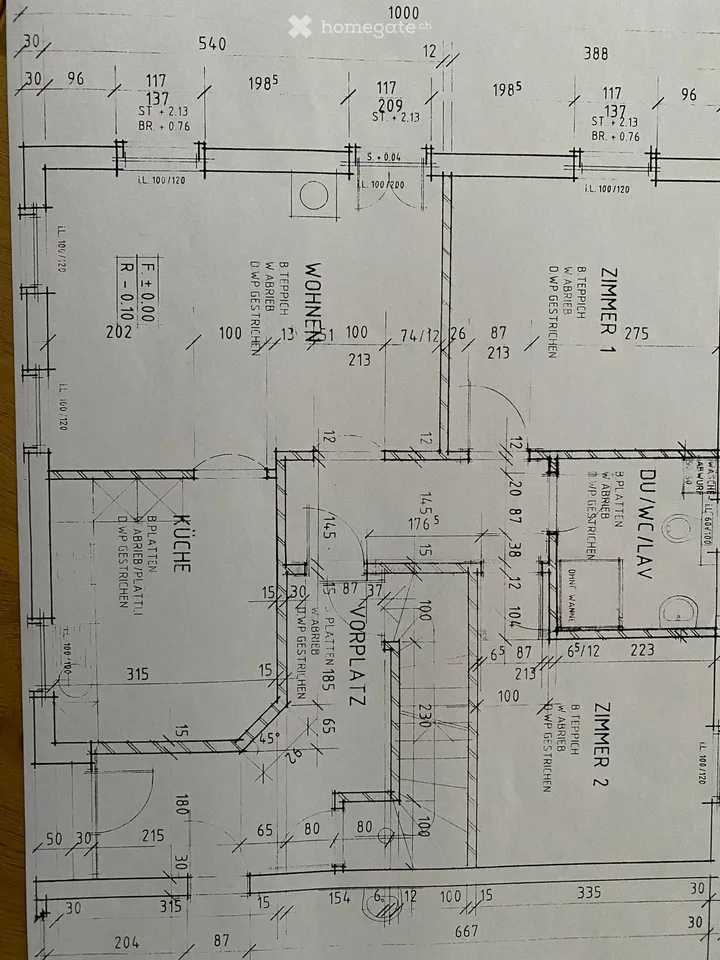 Gemütliche 3.5-Zimmer-Wohnung mit Sitzplatz in Eiken