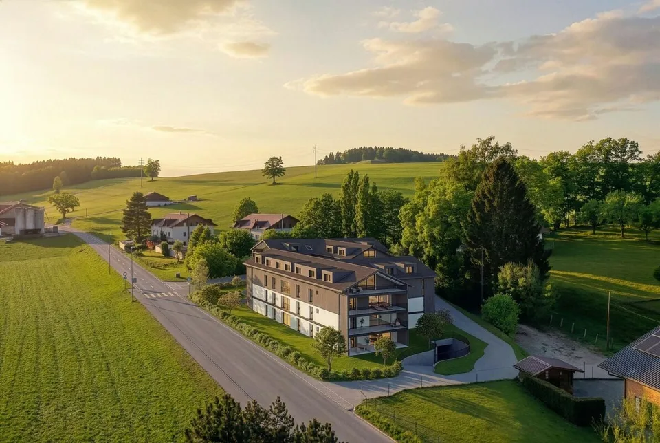 Superbe Attikawohnung mit 3.5 Zimmern und großem Balkon