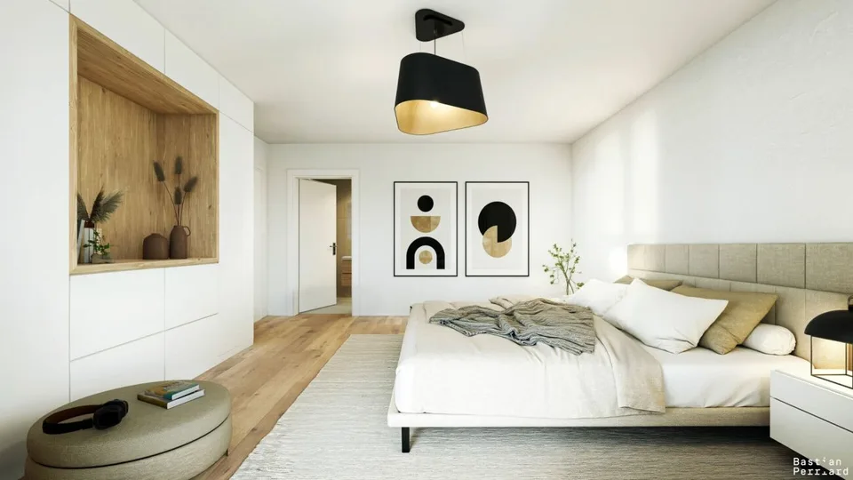 Superbe Attikawohnung mit 3.5 Zimmern und großem Balkon