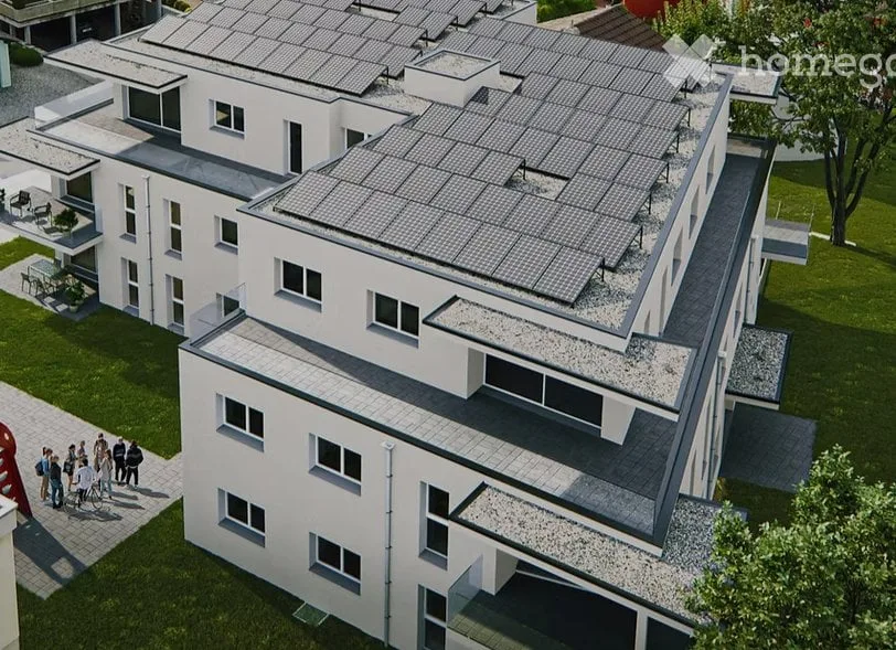 3 1/2 au rez d'un immeuble neuf