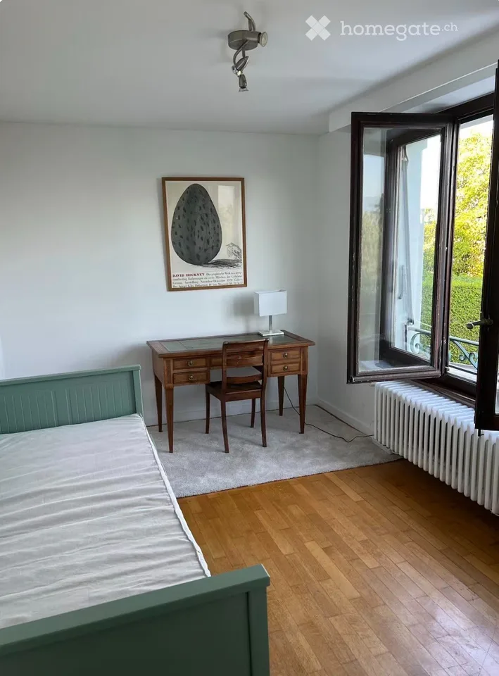 Character apartment 150 m2 - garden/partial lake view - 6-8 months