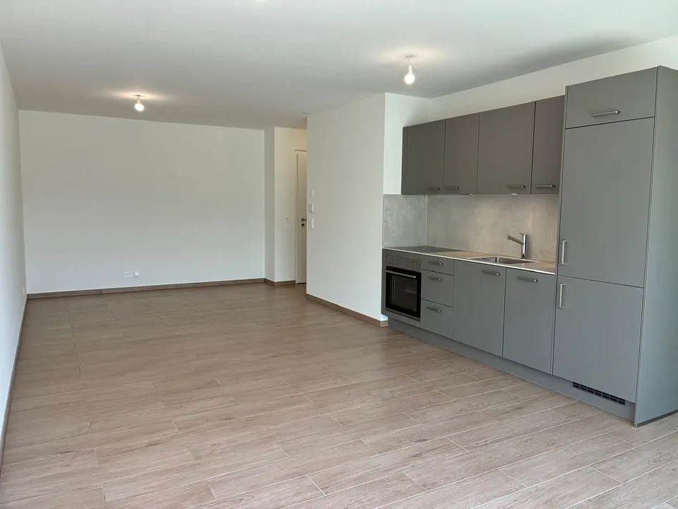 Attique – Neuf – Place de parc intérieure – Grand balcon