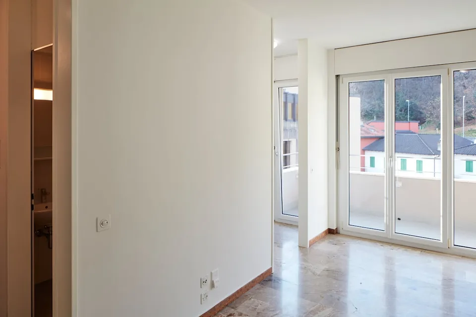 Studio with terrace in Lugano