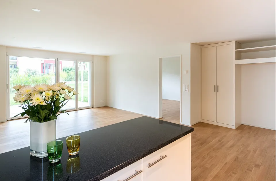 Appartement confortable de 4,5 pièces au rez-de-chaussée