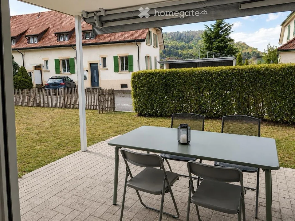 Nachmieter gesucht 4.5 Zimmer-Gartenwohnung Nähe Bhf Turgi