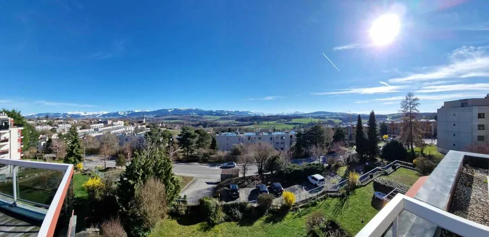 Un attico d'eccezione con vista panoramica