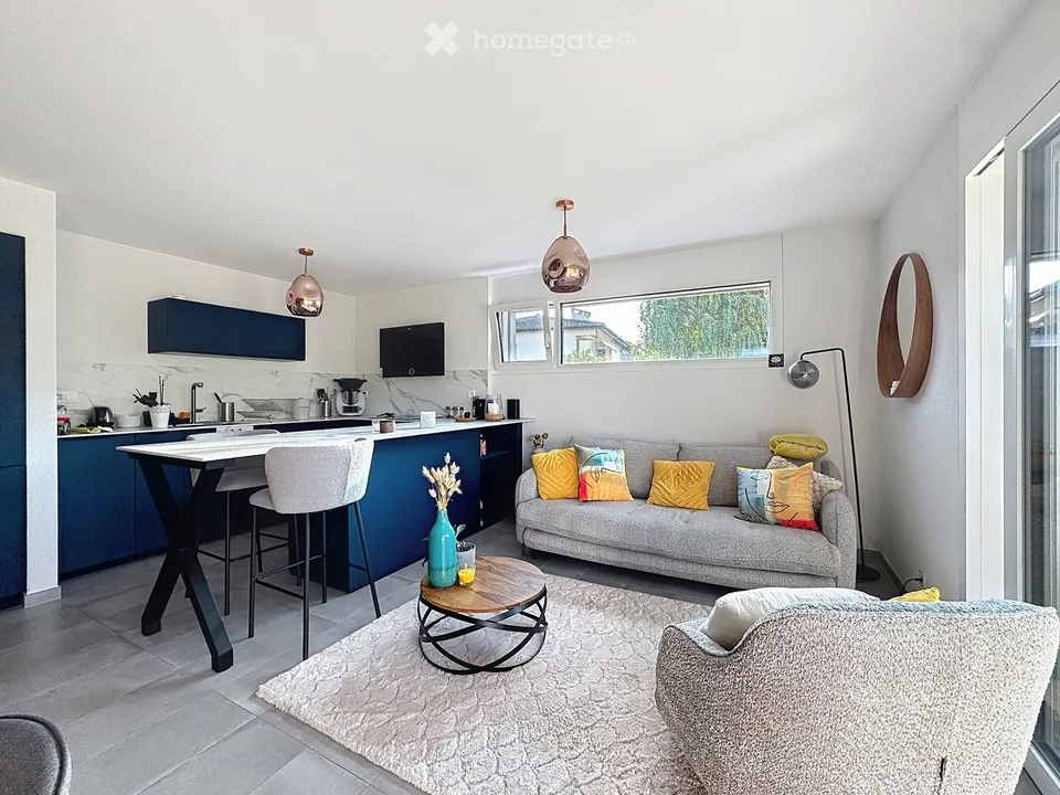 Zweieinhalbzimmernwohnung mit Terrasse/Garten