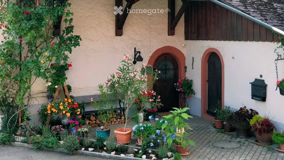 5.5-Zimmer-Haus in Habsburg – Altbau mit Charakter, Garten und Ruhe
