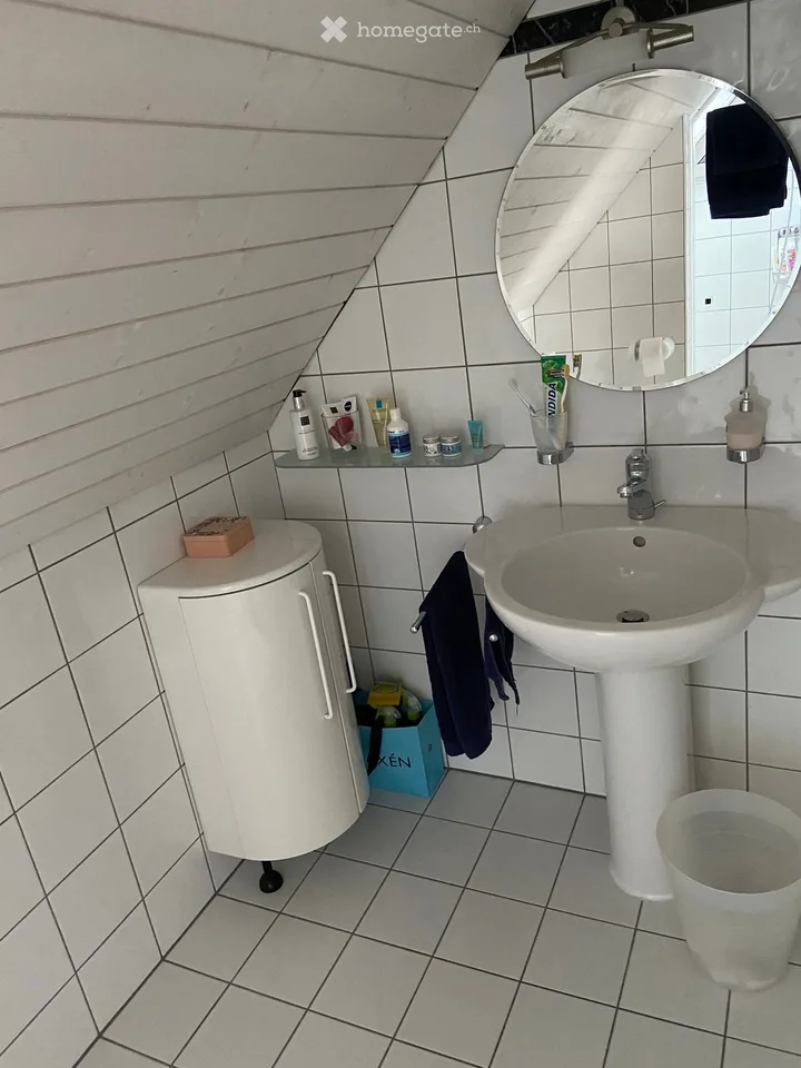 Charming 4.5-room maisonette apartment with balcony and fireplace in Volketswil