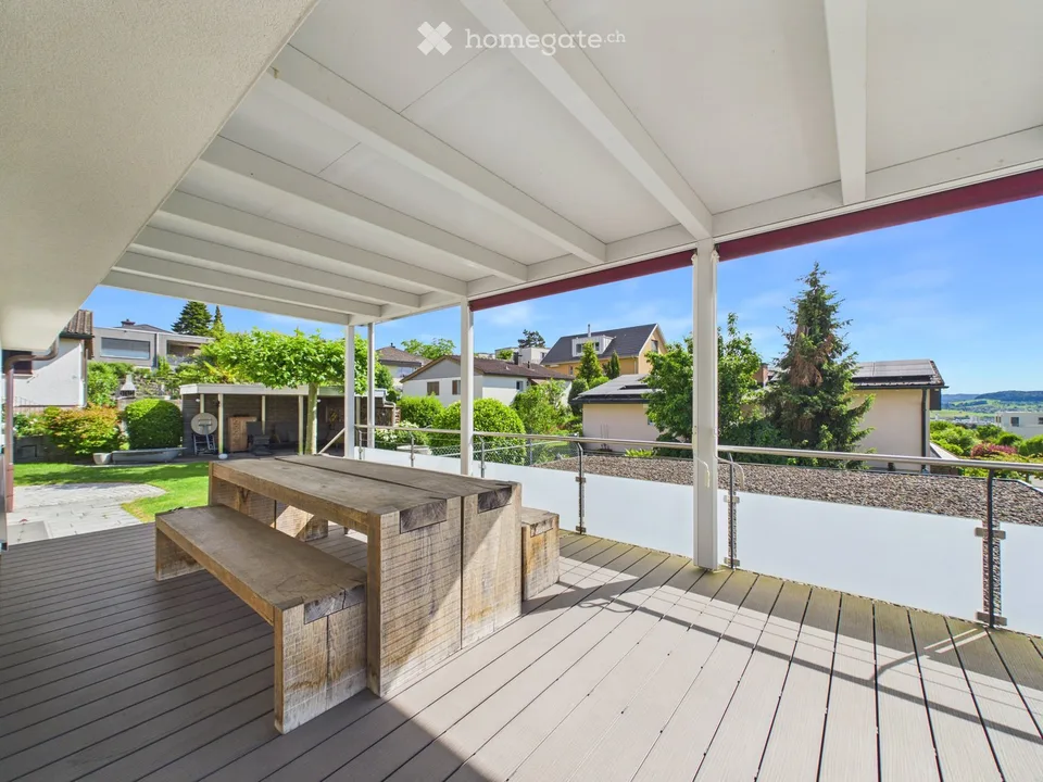 7.5-Zimmer-Einfamilienhaus – ruhige Lage, grosser Garten und viel Platz