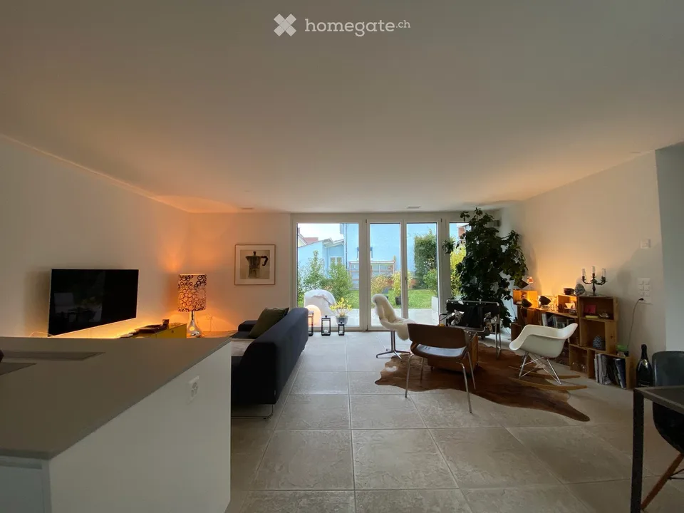 Apartment with garden seating area