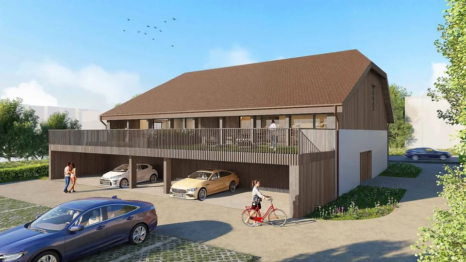 Casa villaggio a schiera con terrazza e giardino