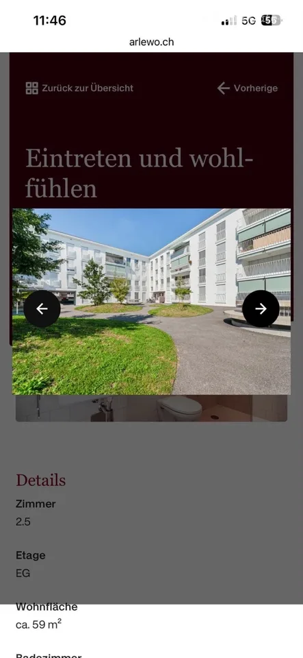 Wohnung ab sofort