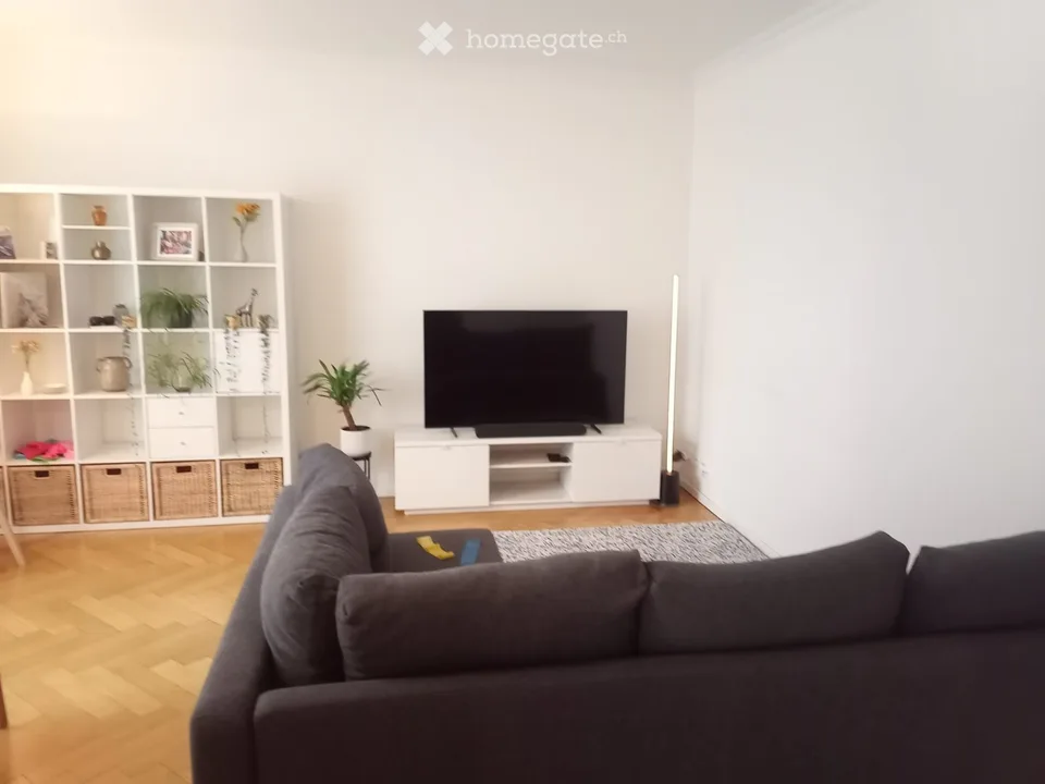 Bright 3.5-room apartment with 2 seats