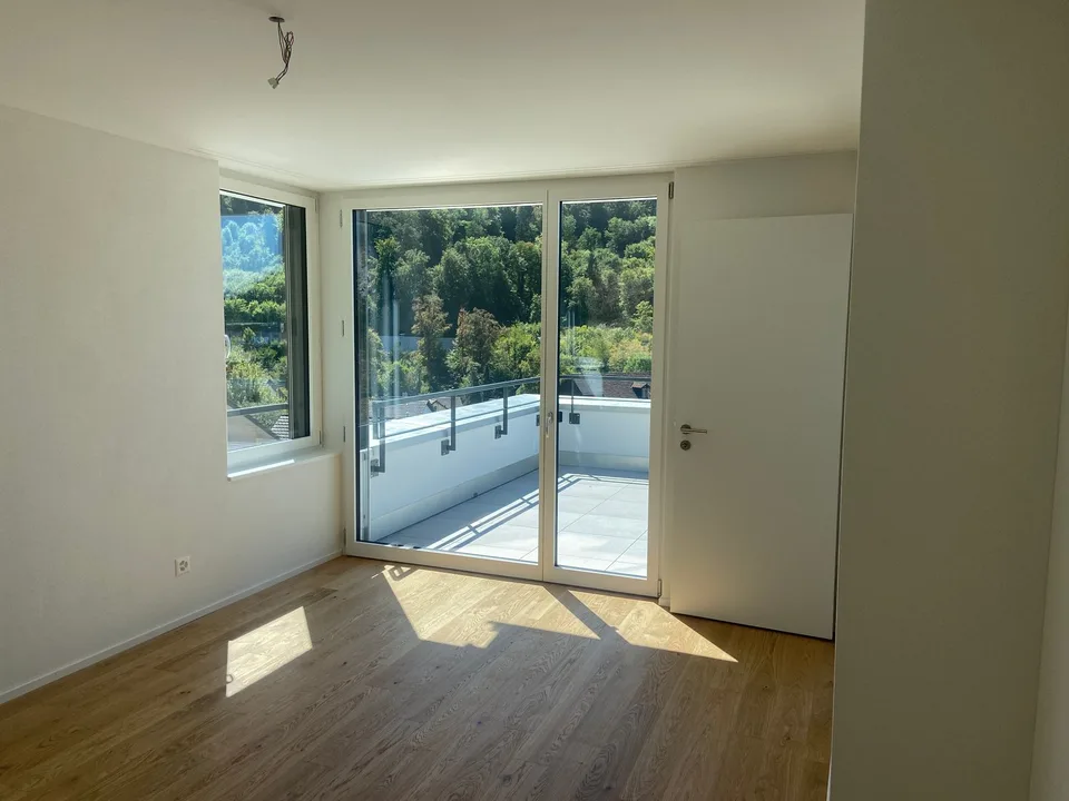 4.5-Zimmer-Doppeleinfamilienhaus an privilegierter Hanglage