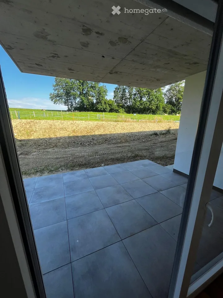 4,5 locali nuovo con giardino, 5 minuti da Romont