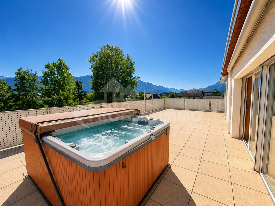 UN ATTIQUE D'EXCEPTION AVEC DEUX TERRASSES & JACUZZI