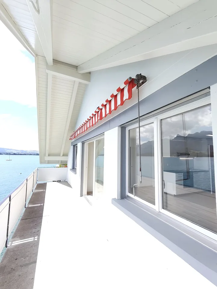 Charmante 3-Zimmer-Wohnung mit Seeblick in Oberhofen am Thunersee