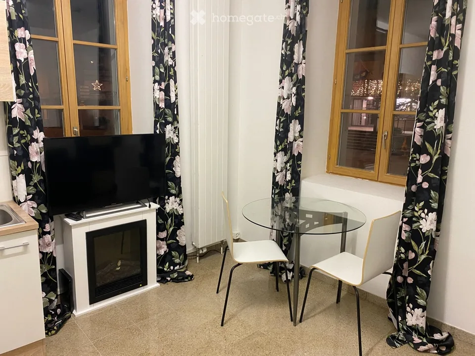 1 Zimmerwohnung (Studio im EG) ruhig gelegen