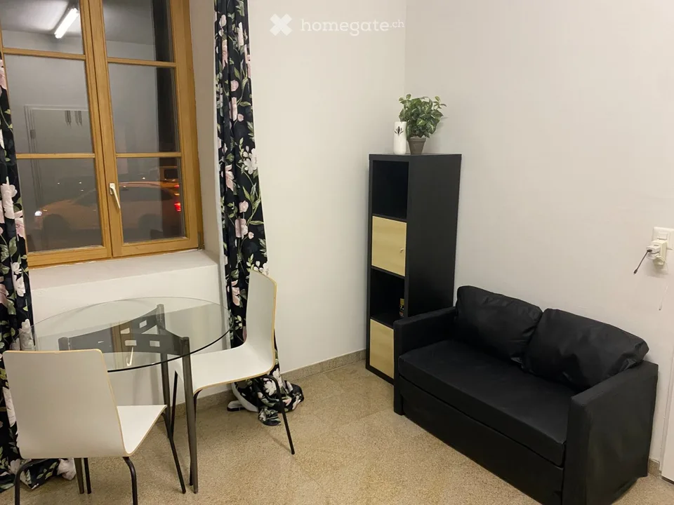 1 appartement de chambre (studio au rez-de-chaussée) situé au calme