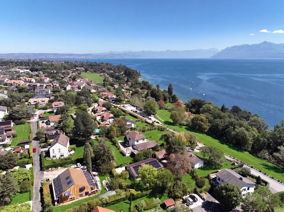 Buchillon - Propriété rare entre parc, calme et le lac Léman
