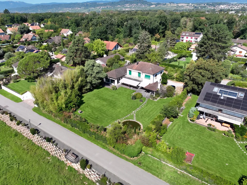 Buchillon - Propriété rare entre parc, calme et le lac Léman