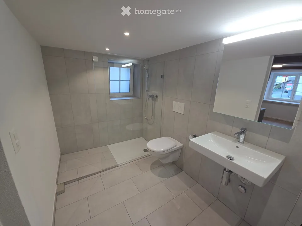 New 2-room apartment (ground floor) in an existing house – central location Oberurnen