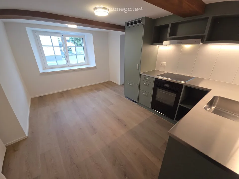 New 2-room apartment (ground floor) in an existing house – central location Oberurnen