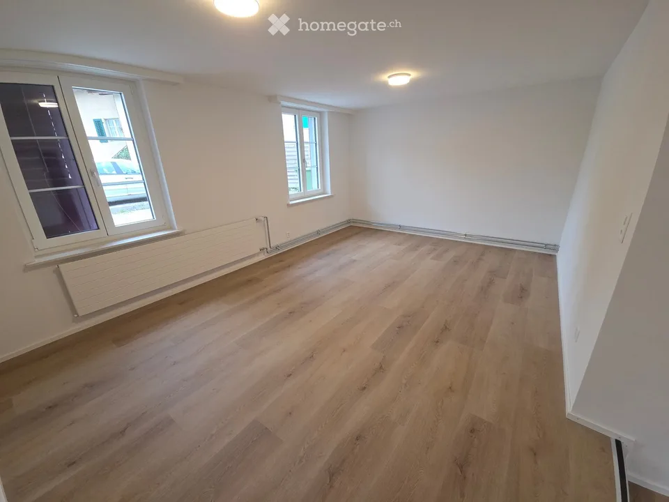 New 2-room apartment (ground floor) in an existing house – central location Oberurnen