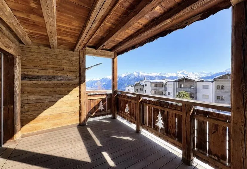 Crans-Montana * außergewöhnliches Appartement * Zweitwohnsitz erlaubt * Innener Parkplatz im Preis inbegriffen