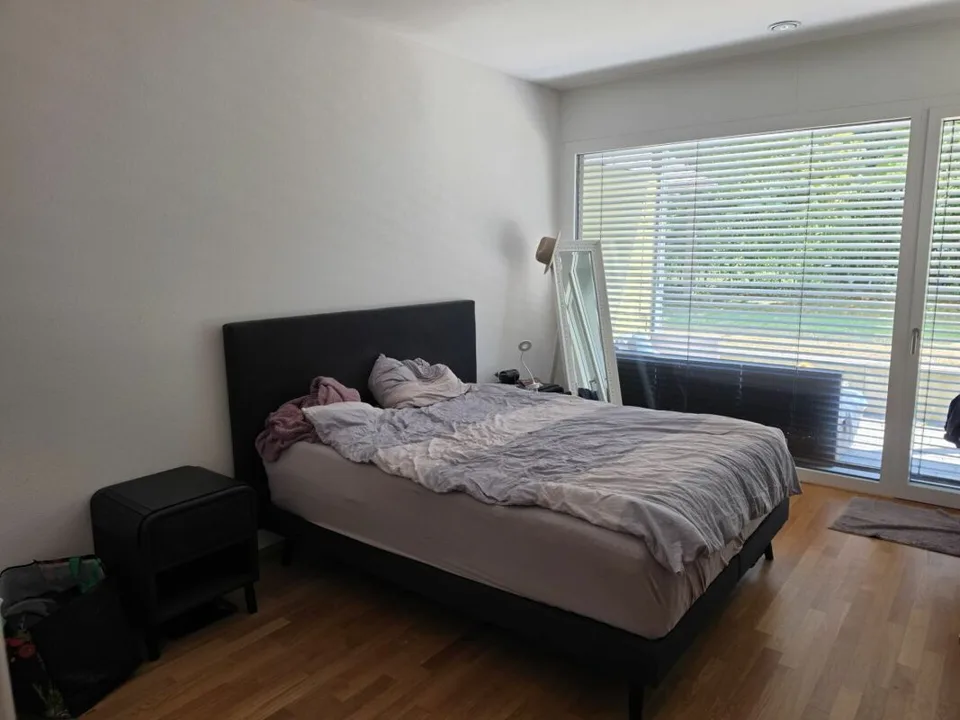 Moderne 2.5 Zimmer Minergiewohnung mit 16 m2 Balkon & Option auf E-Ladestation Kopie