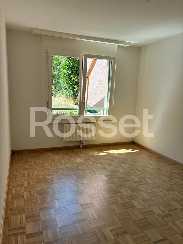 3.5 room apartment on the ground floor