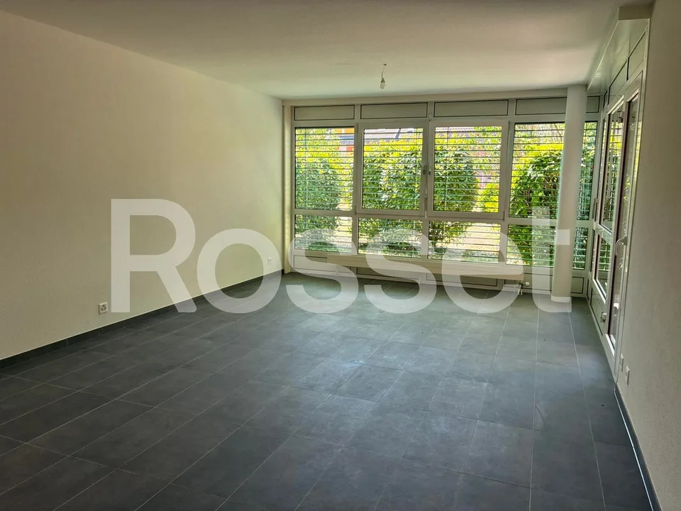 3.5 room apartment on the ground floor