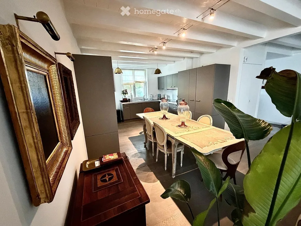 SPECTACULAIRE TRIPLEX DANS UNE MAISON DE VILLAGE AU COEUR DU PETIT-LANCY