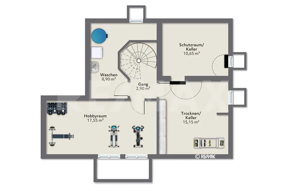 Sunny 5-room corner house in central location