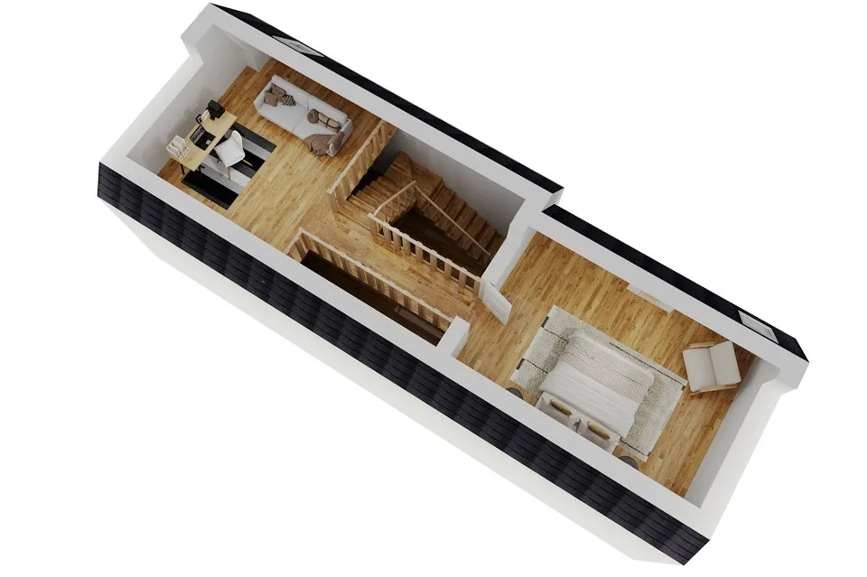 Grosse 4½-Zimmer Dachmaisonette
