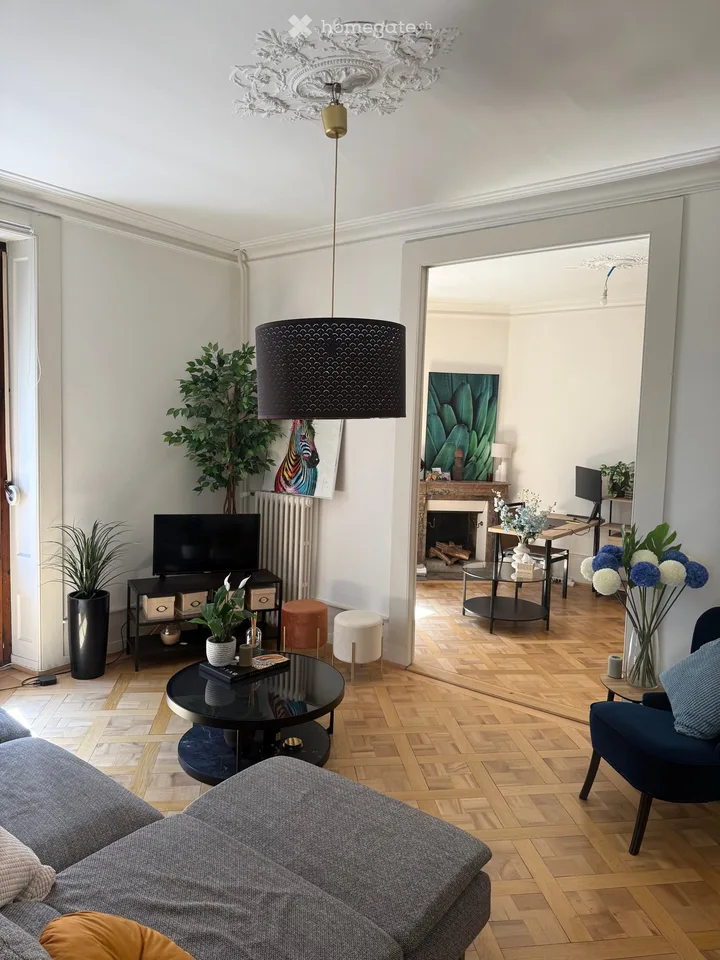 Splendide appartement 80m2 rénové dans centre de Genève