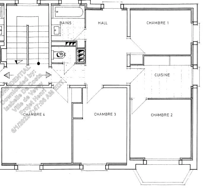 Vier-Zimmer-Wohnung mit Balkon in ruhiger Nachbarschaft