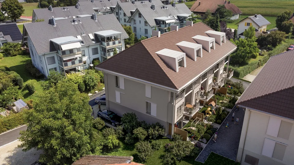 New construction project "QUARTETT" House 2 (Corner house)