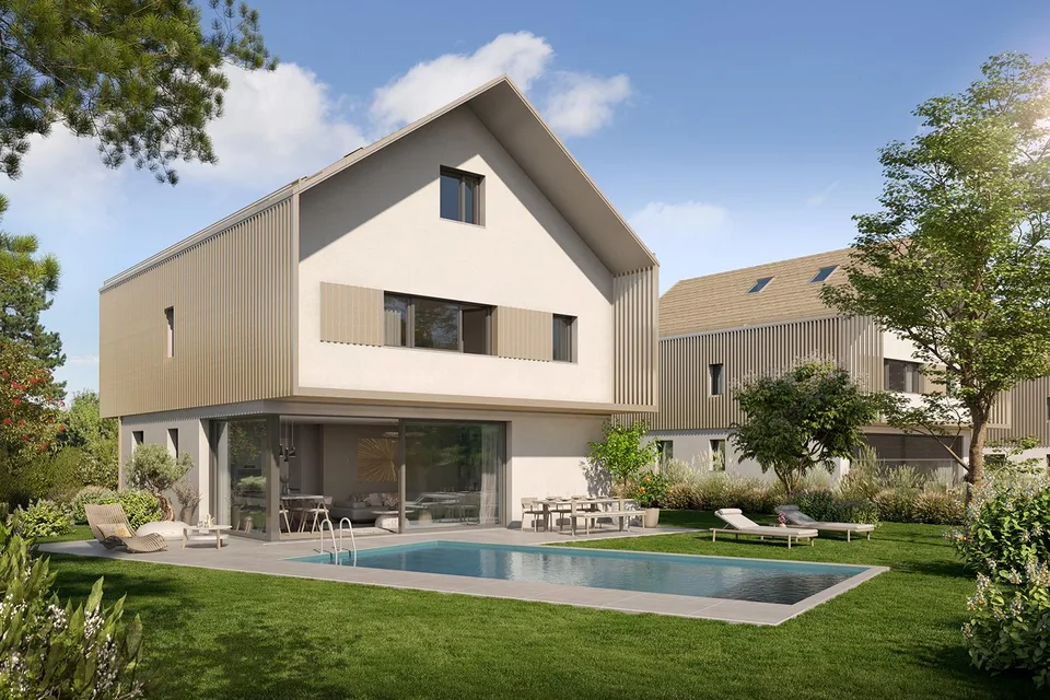 Promotion of five individual villas in Chavannes-de-Bogis
