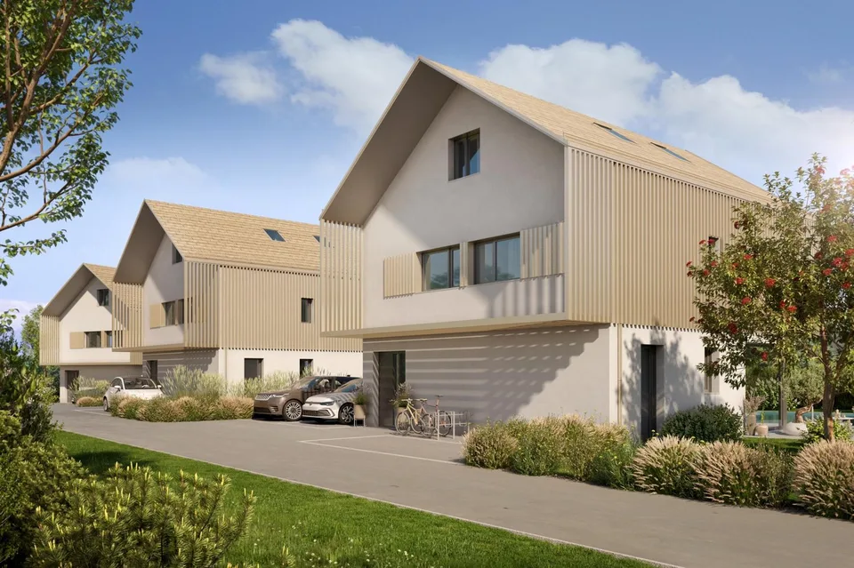 Promotion of five individual villas in Chavannes-de-Bogis
