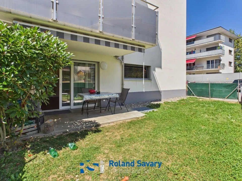 Appartement de 2,5 pièces avec jardin au rez-de-chaussée ? idéal investisseur