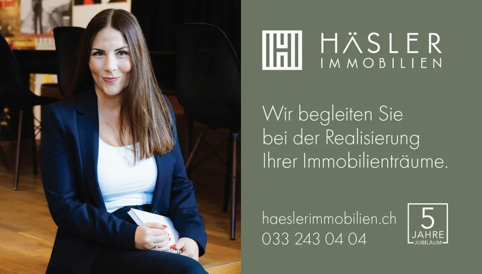 Seltene Gelegenheit - 2½-Zimmer-Ferienwohnung in Hilterfingen am Thunersee