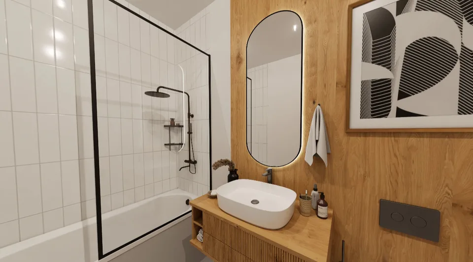 Appartement en attique neuf : 4,5 pièces avec vue de rêve, ascenseur & balcon