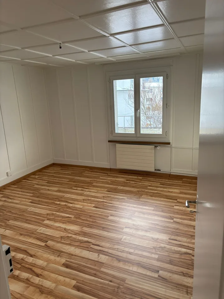 Charmant appartement 4 pièces dans un immeuble ancien avec balcon et garage au centre d'Einsiedeln