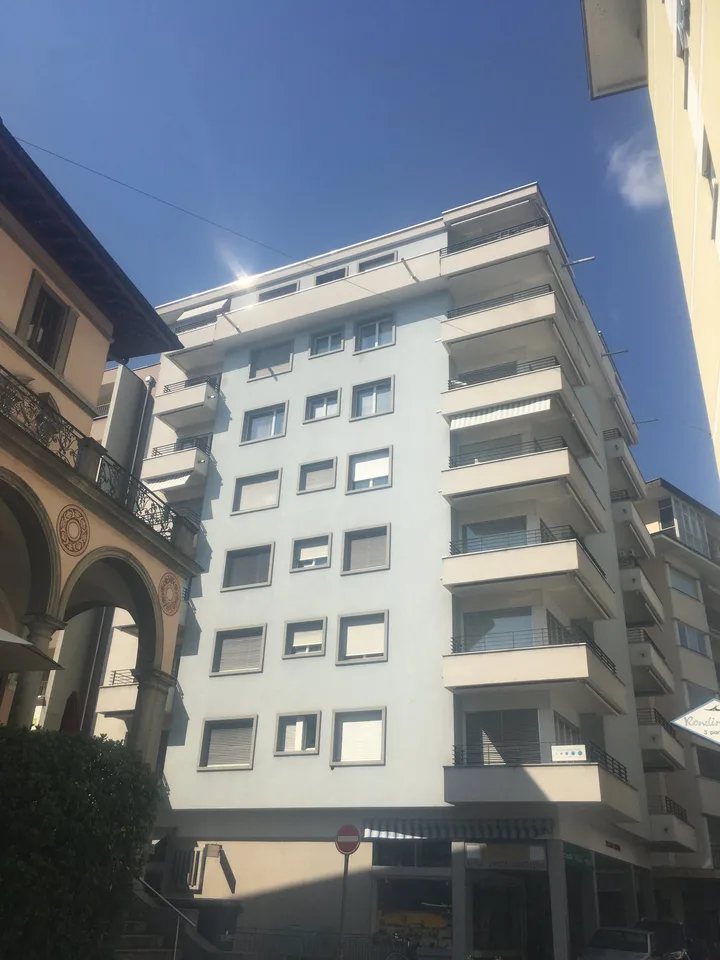 Affittasi appartamento in centro a Locarno con vista lago