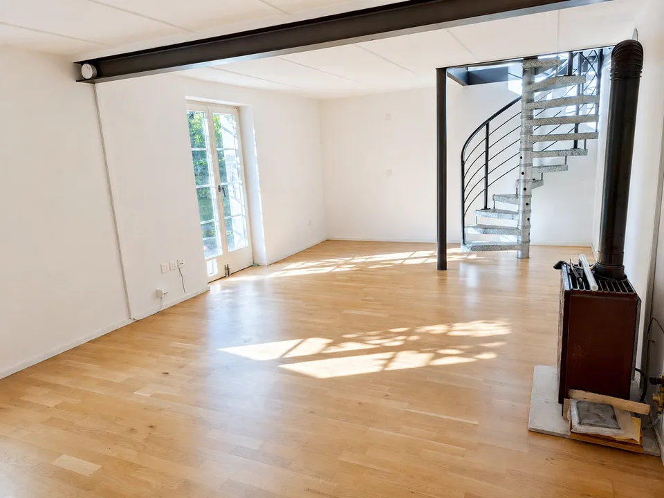Charming 6.5-room apartment with garden in the old town of Erlach