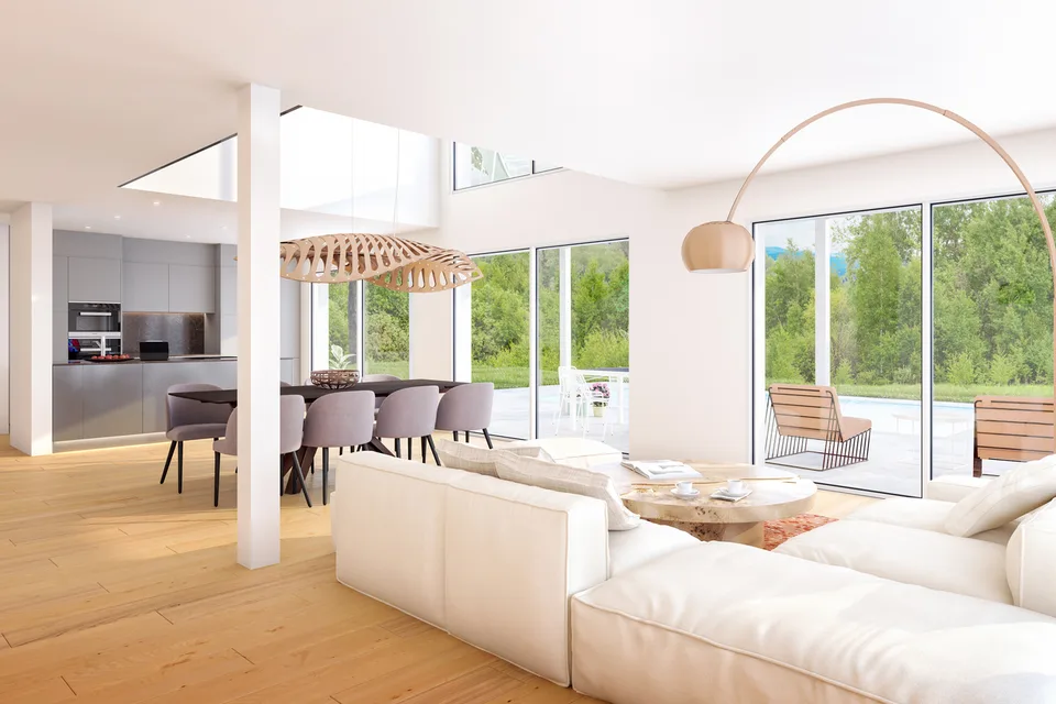 Progetto di costruzione nuova "EDEN" casa a schiera "Jardin"