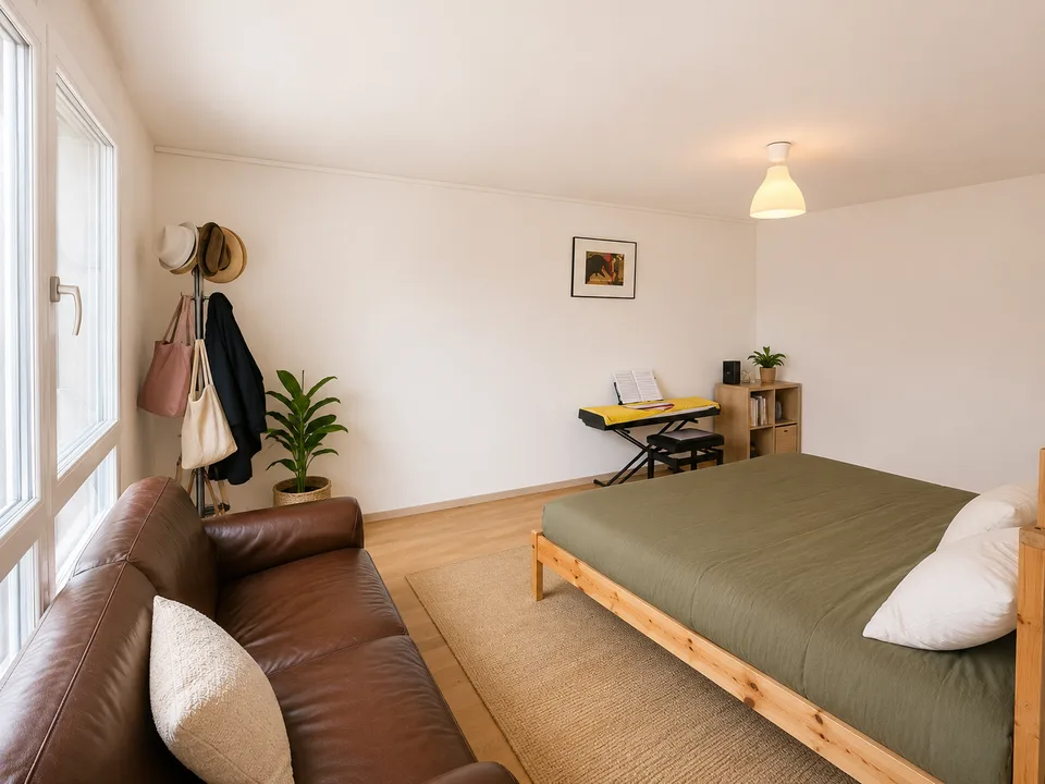 Spacious 4-room apartment in Lausanne, available immediately